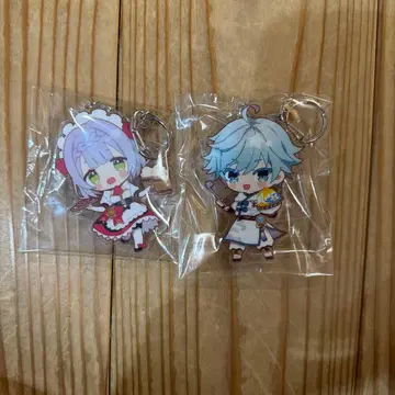 원신 스이파라 콜라보 노엘 중운 아크릴 키링 세트