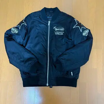 BATES 봄버 자켓 XL 블랙