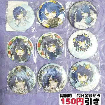 [ B546 ] 아마미야 코코로 캔뱃지 묶음 판매 니지산지 요괴만화