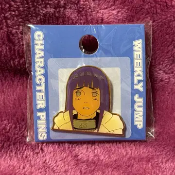 NARUTO 히나타 핀즈 점프샵 한정판 레어 핀 배지 나루토