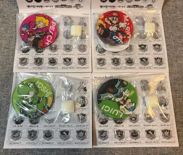 마리오 카트 월드 캐릭터 마그넷 마리오 피치 루이지 요시