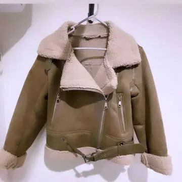 무스탕 코트 자켓