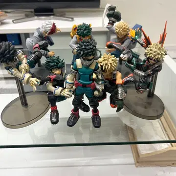 나의 히어로 아카데미아 피규어 묶음 판매 8점