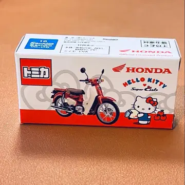 토미카 슈퍼커브 x HELLO KITTY 콜라보 모델