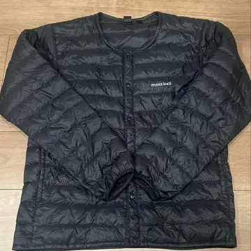 mont-bell 블랙 다운 자켓