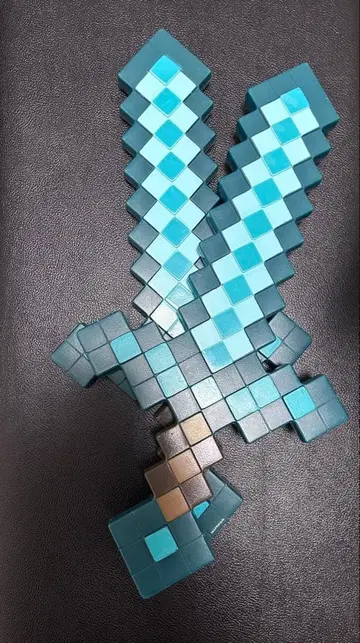 마인크래프트 다이아몬드 검 2개 세트 Minecraft