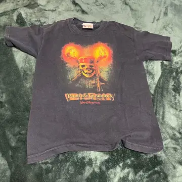 00s 디즈니 T셔츠 파이리츠 오브 캐리비안