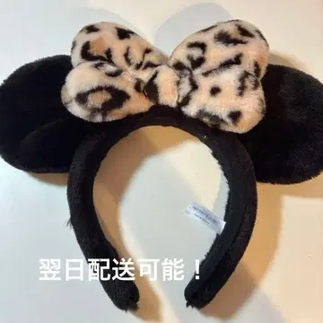 디즈니 머리띠 레오파드 무늬