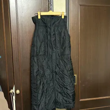 MACPHEE 퀼팅 타이트 스커트 블랙 새상품급