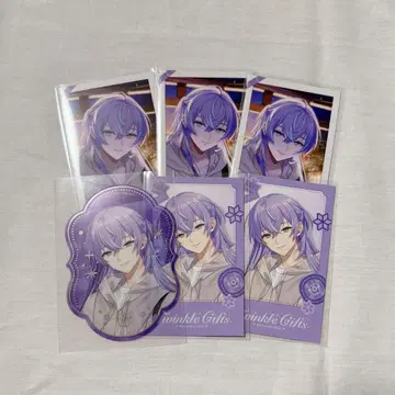 니지산지 호시미치 쇼 윈터 데이트 폴라로이드 스티커