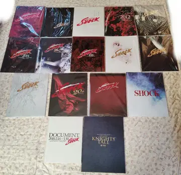 도모토 코이치 무대 팜플렛 EndlessSHOCK 나이츠 테일 묶음