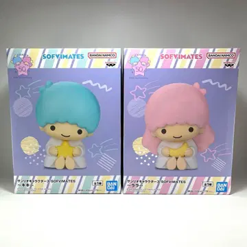 산리오 SOFVIMATES 키키 라라 피규어 2개 세트