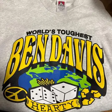 벤 데이비스 그레이 스웨트 셔츠