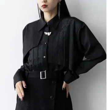 HARE 아지메 플리츠 셔츠 LS