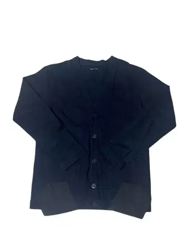 FRANK LEDER 패치워크 인디고 손염색 가디건