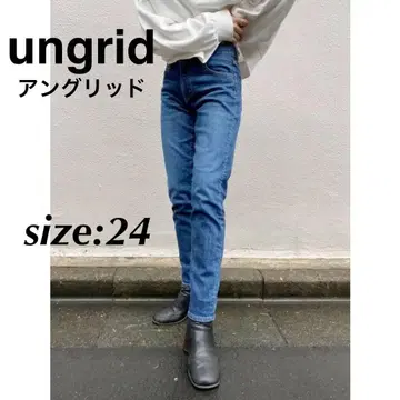 ungrid 언그리드 스트레치 테이퍼드 데님 데님 팬츠 청바지