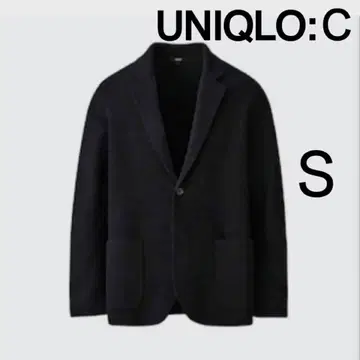 UNIQLO C 니트 자켓 블랙 S