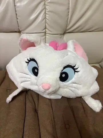마리 캐릭터 모자 플리스