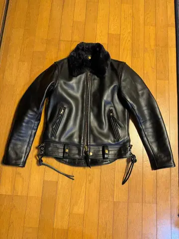 KADOYA K'S LEATHER 블랙 가죽 M