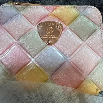 밀리모 접이식 지갑 샹그릴라 핑크