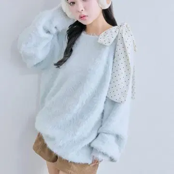 OLIVEdesOLIVE melty ribbon knit 원피스