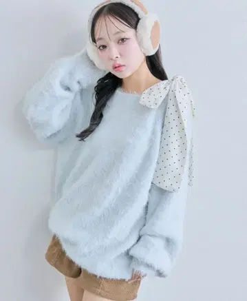OLIVEdesOLIVE melty ribbon knit 원피스