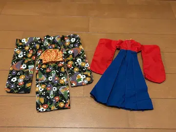 리카짱 옷 갈아입기 의류 꽃무늬 기모노 세트