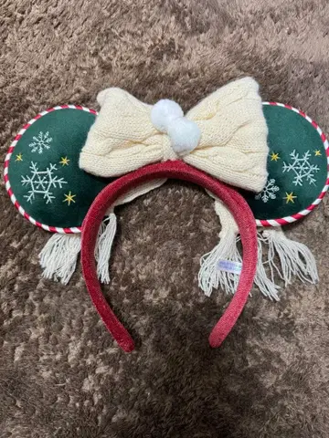 Disney 디즈니 Christmas 미키 미니 머리띠