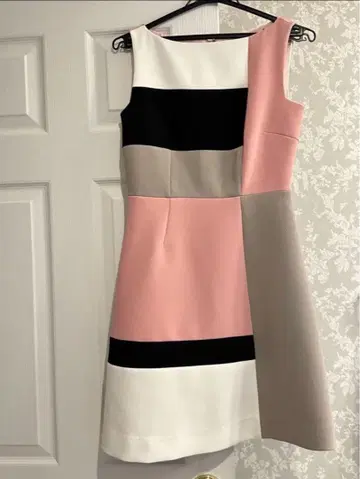 케이트 스페이드 원피스 핑크 화이트