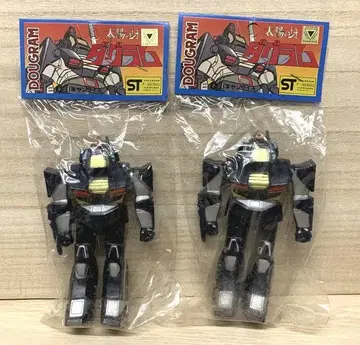 빈티지 소프트 비닐 태양의 이빨 다그램 2체 세트