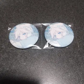 프로세카 카가미네 렌 글리터 캔뱃지 46A 2점 세트