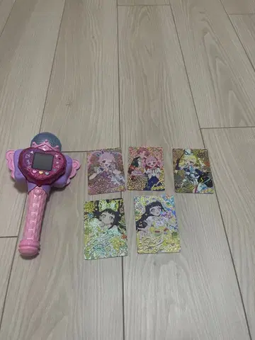 비밀의 아이프리 마이크 사인 포함 카드 5장 포함