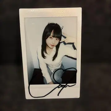 시마무라 우타 사인 폴라로이드