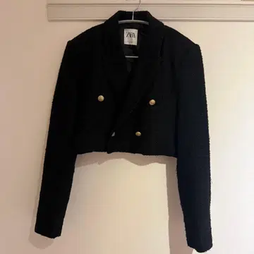 ZARA 퀼팅 자켓 / 블랙