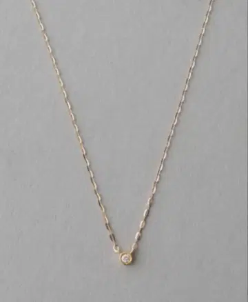 ete K10YG 다이아몬드 넥 기프트 박스 포함