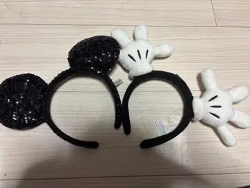 미키 미니 귀 머리띠