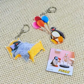 핑구 아크릴 키링 마그넷