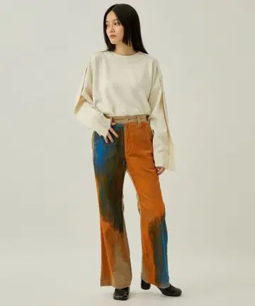 BELPER 벨퍼 MISCHIEF 코듀로이 플레어 팬츠