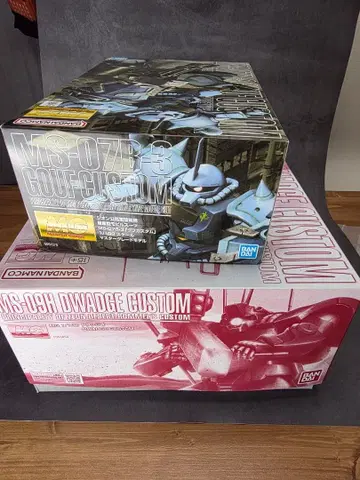 MG 1/100 도왓지 개조 & 구프 커스텀 새상품