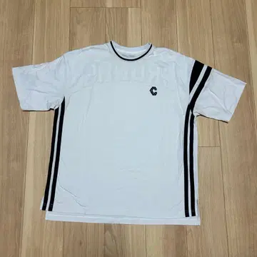 CRONOS 스트라이프 T셔츠 화이트