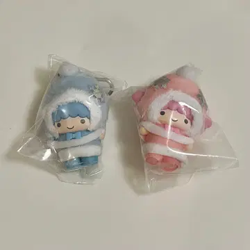 산리오 치비토모 눈의 정령 키링 키키라라