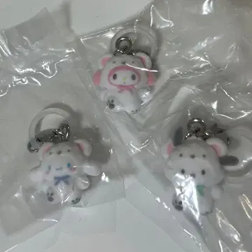 산리오 메지루시 액세서리 포근포근 스노우 3개 세트