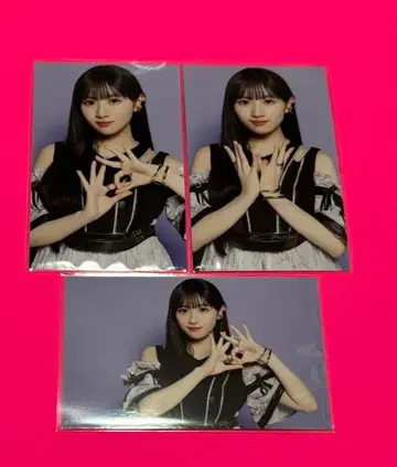 카와사키 사쿠라 노기자카46 미니 브로마이드 Same numbers 컴프