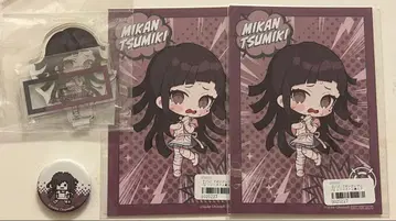 단간론파 츠미키 우에쿠라 에쿠 캡슐 토이 캔뱃지 아크릴 스탠드 브로마이드