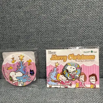 스누피 타운 유라쿠초 한정판 크리스마스 핀 배지 크리스마스