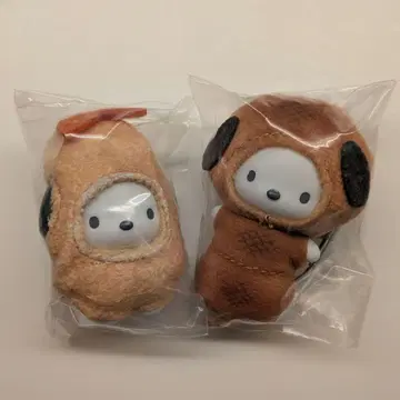 산리오 치비토모 시크릿 키링 포차코 2종 세트