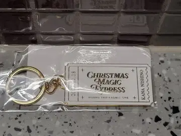 니시노 카나 Christmas Magic 티켓 키링 12월 18일