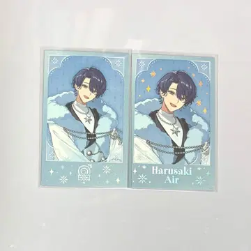 하루사키 에아루 winter Snow Christmas 폴라로이드풍 카드