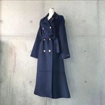 롱 리버 P 코트 네이비 다크 네이비 M