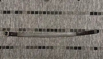 HTC 스터드 벨트 사이즈 32 블랙